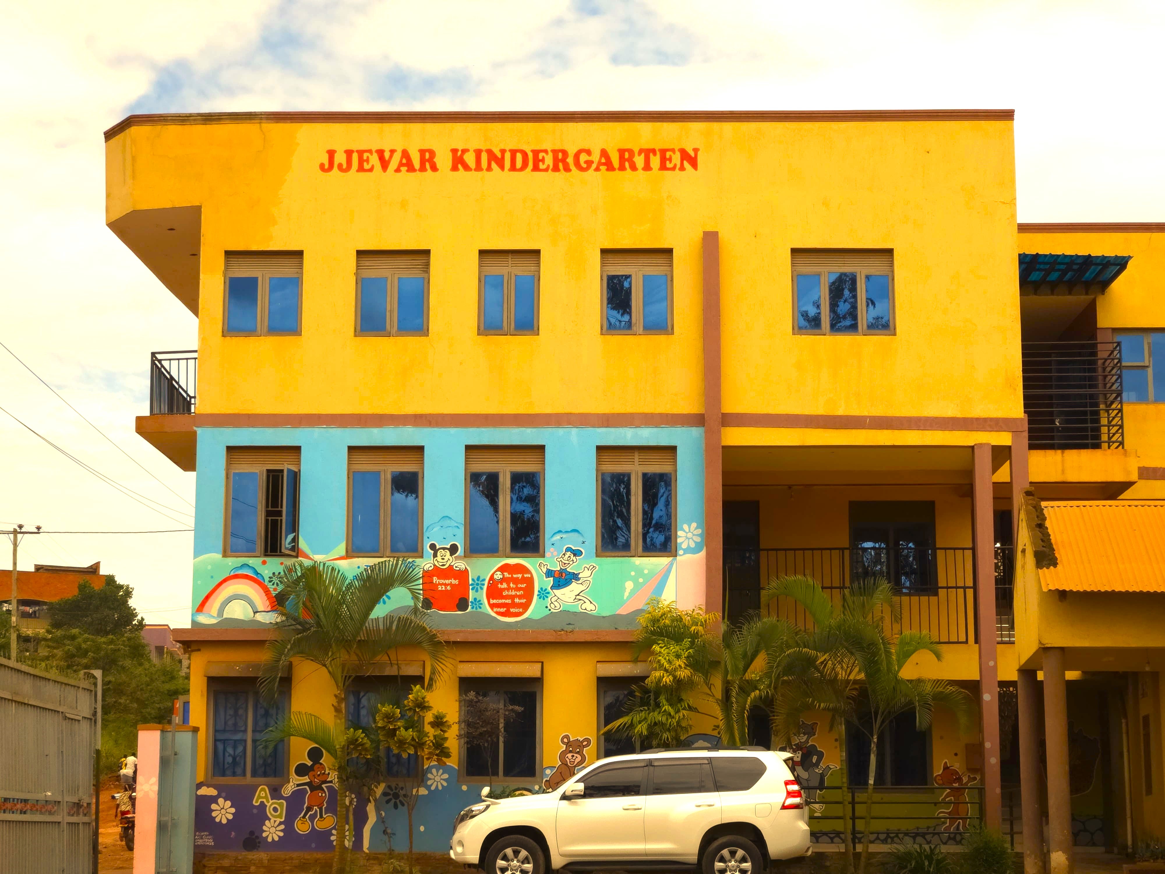 Students and campus at JJEVAR Christian School